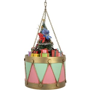 Clayre & Eef 6Y5867P Decorazione Tamburo Ø 21x34/43 cm Rosa Verde