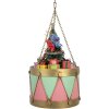 Clayre & Eef 6Y5867P Decorazione Tamburo Ø 21x34/43 cm Rosa Verde