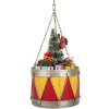 Decorazione Tamburo Ø 21x34/43 cm Clayre & Eef 6Y5867Y Giallo Rosso
