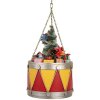 Decorazione Tamburo Ø 21x34/43 cm Clayre & Eef 6Y5867Y Giallo Rosso