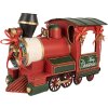 Decorazione Locomotiva Clayre & Eef 6Y5871 35x16x22 cm Rossa