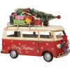 Clayre & Eef 6Y5873 Modell Bus 38x16x28 cm Rosso Beige