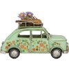 Clayre & Eef 6Y5876 Macchina Decorativa Verde 26x12x18 cm