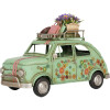 Clayre & Eef 6Y5876 Macchina Decorativa Verde 26x12x18 cm