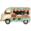 Clayre & Eef 6Y5877 Decorazione Foodtruck 26x14x14 cm Beige Blu