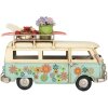 Clayre & Eef 6Y5880 Modello Bus 17x7x11 cm Blu Beige