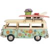 Clayre & Eef 6Y5880 Modello Bus 17x7x11 cm Blu Beige