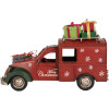 Decorazione Auto Clayre & Eef 6Y5881 Rossa 26x11x17 cm