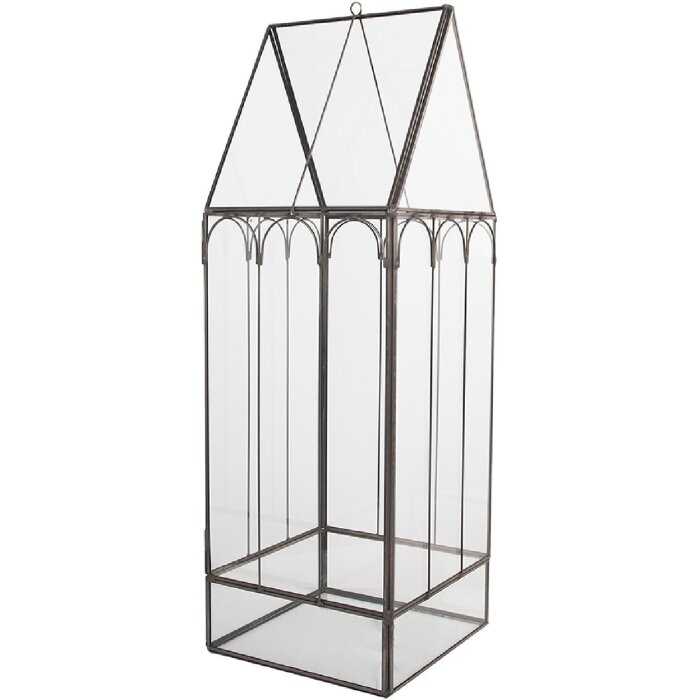 Clayre & Eef 5GL0021 Decorazione Mini Serra 15x15x45 cm