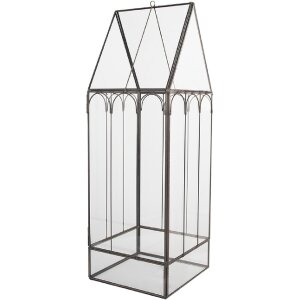 Clayre & Eef 5GL0021 Decorazione Mini Serra 15x15x45 cm