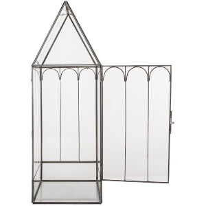 Clayre & Eef 5GL0021 Decorazione Mini Serra 15x15x45 cm
