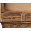 Mobile a parete 5H0746 Clayre & Eef 56x13x60 cm Marrone Legno Stile rustico