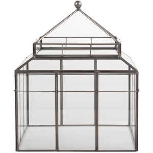 Clayre & Eef 6GL5362 Decorazione mini serra 21x21x32 cm
