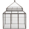Clayre & Eef 6GL5362 Decorazione mini serra 21x21x32 cm