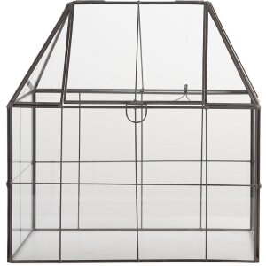 Clayre & Eef 6GL5363 Decorazione Mini Serra 26x17x32 cm