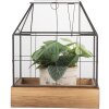 Clayre & Eef 6GL5363 Decorazione Mini Serra 26x17x32 cm