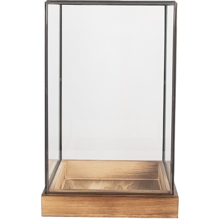 Clayre & Eef 6GL5364 Decorazione Mini Serra 19x19x30 cm