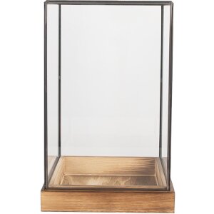 Clayre & Eef 6GL5364 Decorazione Mini Serra 19x19x30 cm