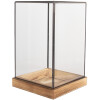 Clayre & Eef 6GL5364 Decorazione Mini Serra 19x19x30 cm