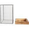 Clayre & Eef 6GL5364 Decorazione Mini Serra 19x19x30 cm