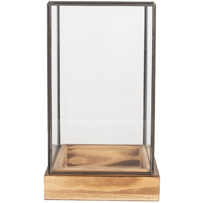 Clayre & Eef 6GL5365 Decorazione Mini Serra 14x14x24 cm