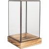 Clayre & Eef 6GL5365 Decorazione Mini Serra 14x14x24 cm