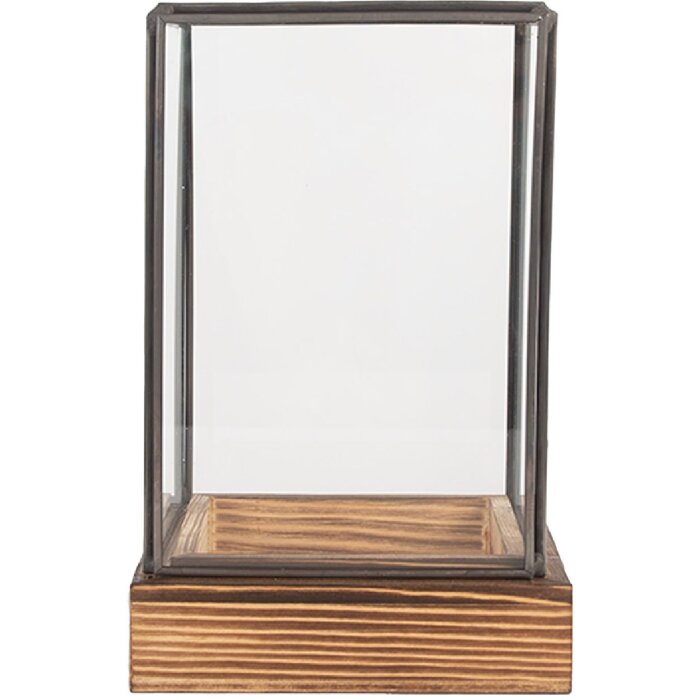 Clayre & Eef 6GL5366 Decorazione Mini Serra 12x12x19 cm