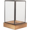 Clayre & Eef 6GL5366 Decorazione Mini Serra 12x12x19 cm
