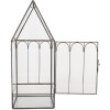 Clayre & Eef 6GL5367 Decorazione Mini Serra 15x15x38 cm