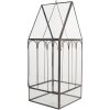 Clayre & Eef 6GL5367 Decorazione Mini Serra 15x15x38 cm
