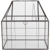 Clayre & Eef 6GL5368 Decorazione Mini Serra 25x16x26 cm