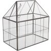 Clayre & Eef 6GL5368 Decorazione Mini Serra 25x16x26 cm
