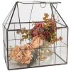 Clayre & Eef 6GL5368 Decorazione Mini Serra 25x16x26 cm