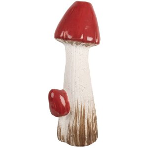 Decorazione Fungo Clayre & Eef 6TE0578 16x14x41 cm...