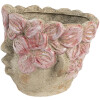 Vaso per fiori Clayre & Eef 6TE0583 Ø 18x15 cm Beige-Rosa