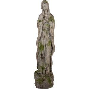 Statua della Madonna Clayre & Eef 5PR0182 15x15x67 cm Statua decorativa