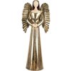 Angelo decorativo Clayre & Eef 5Y1372 29x18x68 cm Color Oro