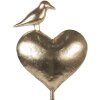 Decorazione Cuore Clayre & Eef 5Y1373 24x11x68 cm Color Oro