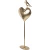 Decorazione Cuore Clayre & Eef 5Y1373 24x11x68 cm Color Oro