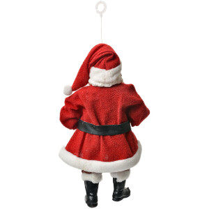 Clayre & Eef 66250 Decorazione Ornamento Babbo Natale 10x6x17 cm