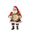 Clayre & Eef 66250 Decorazione Ornamento Babbo Natale 10x6x17 cm