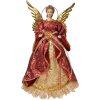 Decorazione Angelo Clayre & Eef 66251 26x15x44 cm Rosso e Dorato