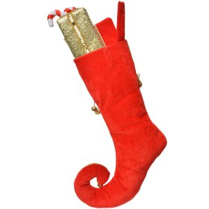 Calza decorativa natalizia Clayre & Eef 66253 24x7x46...