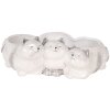 Vaso per fiori Gatto Clayre & Eef 6CE2132 Grigio 27x16x10 cm