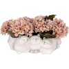 Vaso per fiori Gatto Clayre & Eef 6CE2132 Grigio 27x16x10 cm