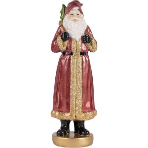 Decorazione Babbo Natale Clayre & Eef 6PR5534 6x5x15...