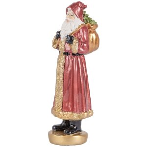 Decorazione Babbo Natale Clayre & Eef 6PR5534 6x5x15...