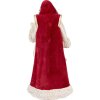 Clayre & Eef 6PR5536 Decorazione Babbo Natale Beige Rosso 15x14x29 cm