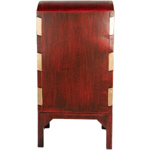 Cassetta Postale Clayre & Eef 6Y5807 27x21x53 cm Rossa