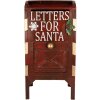 Cassetta Postale Clayre & Eef 6Y5807 27x21x53 cm Rossa